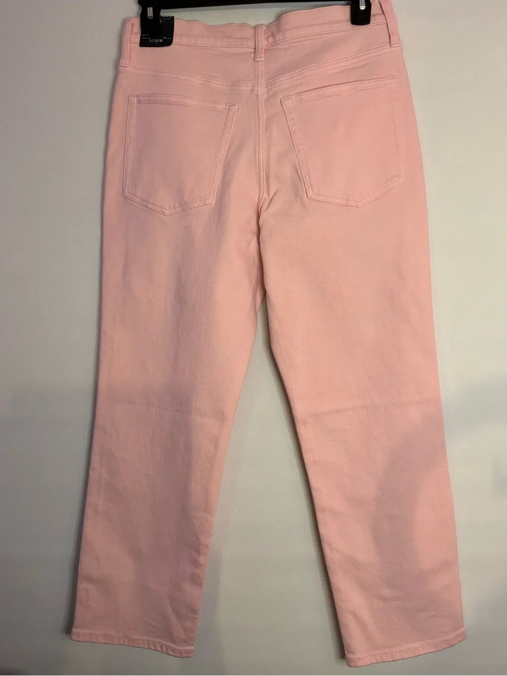 🌙✨🆕🏷️ J.Crew Pink High~ Rise Straight Leg Jeans Size 30 NWT